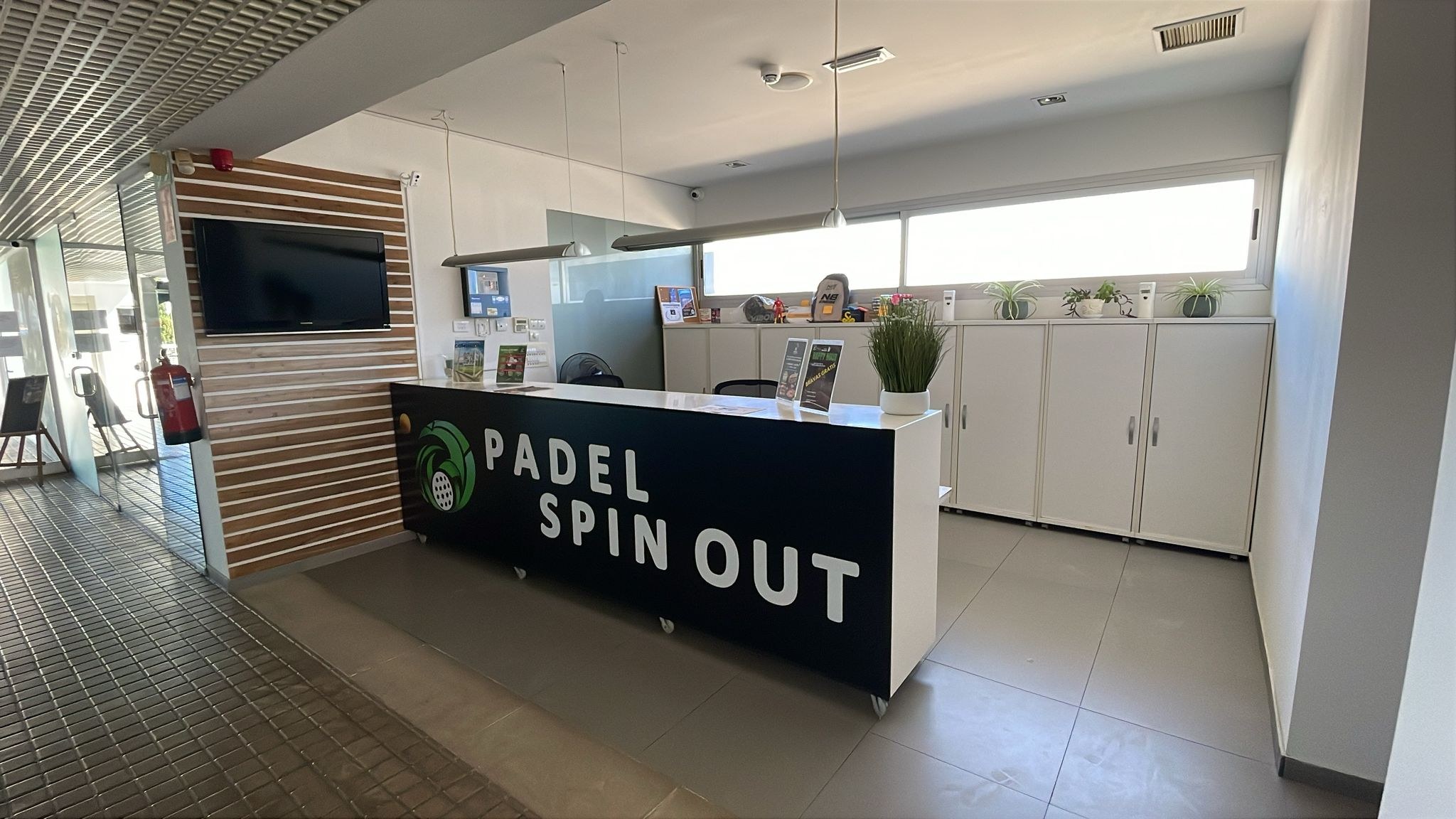 Recepción Padel Spin Out